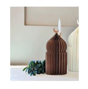 Premium Ramadan Decor Metal Customized Packaging-for <b>Gifting</b> <b>Family</b> Friends Adds Charm Dignity Islamic Festivals Minimal Effort - Product Image 5