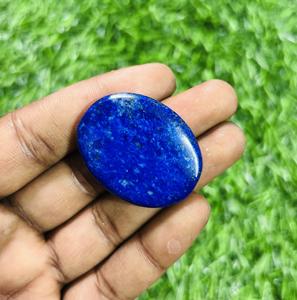 Collar de cabujón de lapislázuli azul de grado AAA de alta calidad, joyería de cristal curativo Natural personalizada, precio al por mayor certificado - Product Image 1