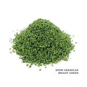 Gránulo verde brillante de alta calidad EPDM (monómero de etileno propileno dieno) Producto de alto contenido de polímero 25% - Product Image 1