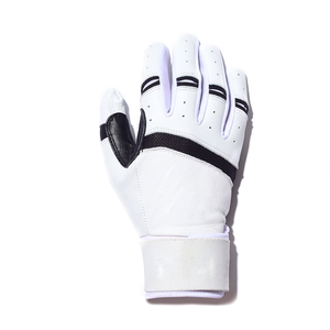 Gants de frappe de baseball durables Cabretta en cuir rose et bleu pour adultes et jeunes avec couleur et logo personnalisés - Product Image 5