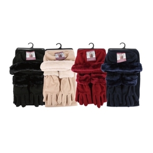 42773 Ensemble écharpe, bonnet et gants - Product Image 1