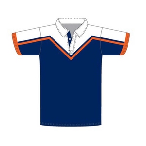 Maillot de rugby personnalisé avec ourlets latéraux fendus, tissu en maille résistant à la déchirure pour les aisselles et possibilités d'impression d'équipe aux couleurs vives - Product Image 5