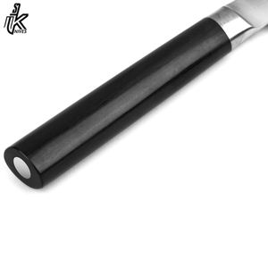 Juego de cuchillos de Chef de hoja de Damasco de acero inoxidable de alto carbono, herramientas de corte de cocina de 5 pulgadas de calidad, gran oferta, cuchillo de Chefs - Product Image 5