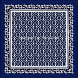 Pañuelo de Seda Cuadrado Personalizado al por Mayor, Impreso con Serigrafía, 100% Seda, Súper Suave, Ecológico, de Secado Rápido - Product Image 5