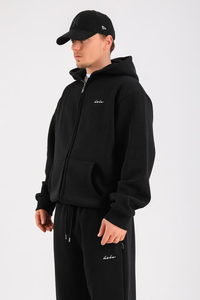 ชุดวอร์มกางเกงผ้าฟลีซ3เส้นสำหรับผู้ชายโลโก้ออกแบบได้ตามต้องการ - Product Image 2