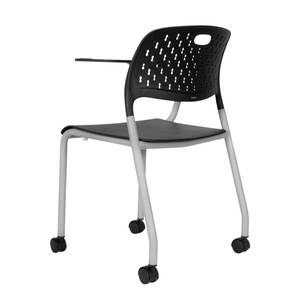 Chaise de formation mobile CARTE02 avec accoudoir fixe et table d'écriture - Product Image 4