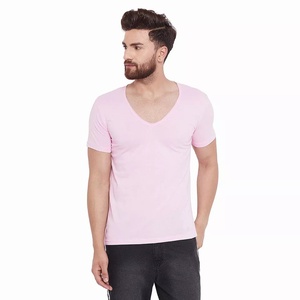 Camiseta con cuello redondo de algodón personalizada para mujer, Top informal suave de manga corta ajustado con opción de etiqueta privada - Product Image 6