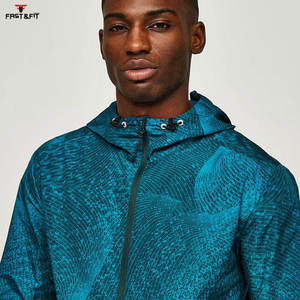 Nueva chaqueta cortavientos de moda personalizada High Street Diseño Popular impermeable casual cortavientos liso para el invierno - Product Image 6