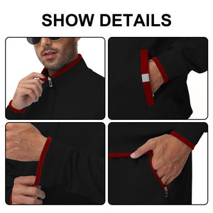 Wholesale Unisex Winter Streetwear Tracksuits 2-Piece Hoodie Jogger Sets Custom Logo <b>Jacket</b> 100% Cotton Sportswear - Product Image 5