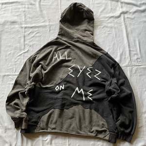 Alta calidad 100 por ciento algodón mezclado peso pesado de gran tamaño hombro caído logotipo personalizado Sudadera con capucha hombres pulóver - Product Image 1