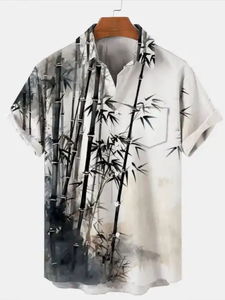 เสื้อเชิ้ตลำลองสำหรับผู้ชายเสื้อเชิ้ตลายทางแขนยาวติดกระดุมเสื้อลำลองฤดูใบไม้ผลิฤดูใบไม้ร่วงใหม่ - Product Image 4