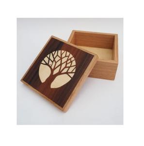 Ooden-caja de joyería impresa de madera, 2 piezas de diseño diferente, a bajo precio - Product Image 3