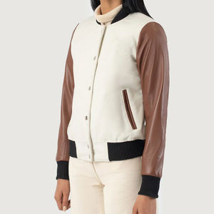 Fabricante y Proveedor Líder de Chaquetas Varsity Personalizadas para Mujer, Chaquetas Varsity de Invierno Totalmente Personalizadas para Mujer - Product Image 5