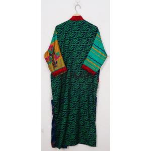 ชุดนอนผ้าไหมแท้สไตล์ญี่ปุ่นวินเทจไซส์ใหญ่พิเศษใส่สบายสำหรับผู้หญิงใส่ไปชายหาดปาร์ตี้บิกินี่แจ็คเก็ต - Product Image 3