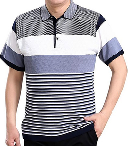 Camisa de punto unisex 100% algodón al por mayor con botones, informal, estampada digitalmente, nueva moda, diseño personalizado, color liso, manga corta - Product Image 6