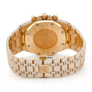 Venta al por mayor Iced Out Moissanite Reloj | VVS Skeleton Diseño Presidencial de Lujo - Product Image 4