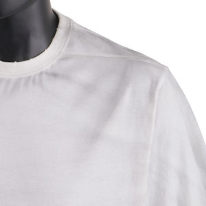 SPORTISH IMPEX Custom Cropped Boxy <b>T</b>-<b>Shirt</b> Oversized Raglan Sleeve Distressed Washed <b>White</b> Tee - Product Image 4