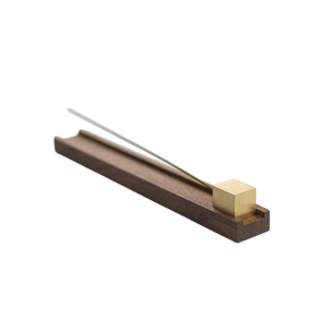 Solid Wooden <b>Incense</b> Stick <b>Holder</b> With Ash Catcher Retro and Elegant Fragrance Accessories Natural <b>Incense</b> <b>Burner</b> - Product Image 4
