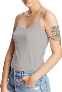 เสื้อสายเดี่ยวผู้หญิงสไตล์โมเดิร์น ผ้าถักน้ำหนักเบา ระบายอากาศ แห้งเร็ว เป็นมิตรกับสิ่งแวดล้อม สัมผัสนุ่มลื่น ยืดหยุ่นอย่างอ่อนโยน ทรงหลวมสบาย - Product Image 4