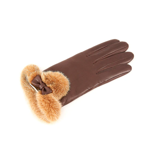 Guantes Aislantes de Cuero y Lana para Hombre y Mujer, Precio de Fábrica - Product Image 2