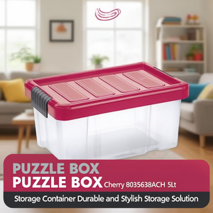 Contenitore (5Lt) <b>PUZZLE</b> BOX Ciliegia 8035638ACH - Product Image 3