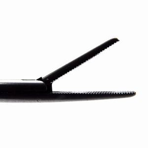 Fórceps de oreja quirúrgica ENT Extremo dentado Fórceps de cocodrilo de acero inoxidable de 1,6mm Fórceps médicos de 8 pulgadas - Product Image 6