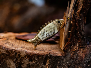 Beautiful Custom Handmade Damascus Steel Folding <b>Knife</b> Leather Sheath <b>Bone</b> Wood <b>Handle</b> Industrial Pocket <b>Knife</b> OEM Supported - Product Image 5