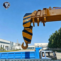 Grue montée sur camion HOWO 8X4 Euro 2/3, grue articulée à bras pliant de 10/12/16 tonnes, grue de chargement pour camion, prix d'usine à vendre