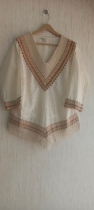 Tay thêu lớn hàng đầu/đầy đủ tay áo bông áo/Mùa Hè Ngắn dân tộc chikan kurti - Product Image 3