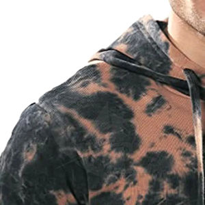 MOVATEXTILES New Trending Plus Size Lightweight Tie Dye Hoodies Confortable Tie Dye Hoodies Casual Wear Men Tie Dye Hoodies - Product Image 3