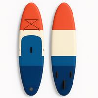 Planche de paddle gonflable Hisea en PVC avec pompe et kit de réparation pour le surf et le paddleboard