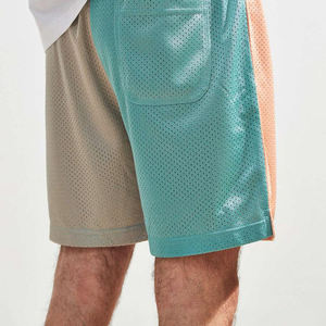 2024 Short de sport personnalisé unisexe Style de rue haute pantalon court décontracté athlétique Logo personnalisé couleur unie pour hommes-Service OEM - Product Image 5