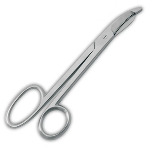 Tijeras de Episiotomía Stadler de Acero, Equipo Dental Manual con Certificación CE ISO, Instrumentos Quirúrgicos de Clase AE-603 de Anaaif Enterprises - Product Image 1