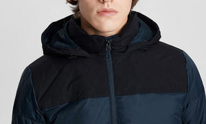 Chaqueta de Invierno Acolchada para Hombre de Alta Calidad, Personalizable, Talla Grande, Estilo Casual, Resistente al Viento, Ecológica, de Poliéster/Algodón, con Cierre de Cremallera - Product Image 3