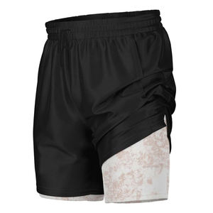 Pantalones cortos de secado rápido con cintura elástica para hombre, pantalones cortos para correr, novedad - Product Image 2