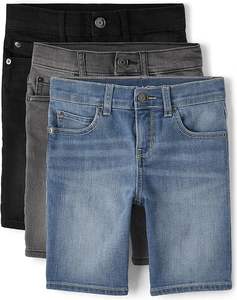 Pantalones vaqueros de tela vaquera de peso pesado estilo High Street para hombre, pantalones cortos de lona de carpintero con logotipo personalizado - Product Image 5