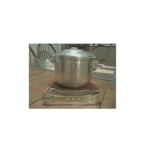 Aluminum <b>Ice</b> <b>Bucket</b> Latest Round Handle Best Quality Shiny Polished <b>Silver</b> Coating for Wholesale - Product Image 6