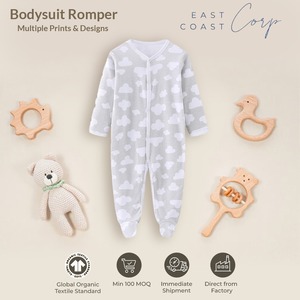 Soft Cotton <b>Baby</b> <b>Jumpsuits</b> Sleepsuits & Rompers for Newborn Boys and Girls - Product Image 1