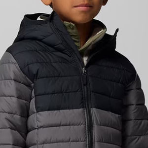 Chaqueta con Capucha para Niños con Cierre de Cremallera, Diseño Informal y Acogedor, Diseño de Bloques de Color Cálido con Logotipo Personalizado con Cremallera 2026 - Product Image 2