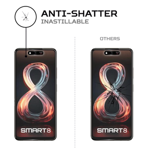 ANTISHOCK <b>Screen</b> Protector for Infinix Smart 8 India Premium Durable <b>Cover</b> for Phone's Display - Product Image 5