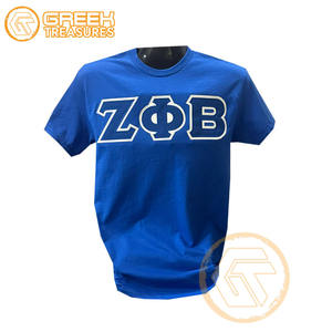 เสื้อยืดผ้าฝ้าย Zeta Phi Beta แบบขายส่ง สั่งทำได้ สำหรับสตรี ชุดเครื่องแบบสมาคมนักศึกษาหญิง ปักลาย พิมพ์ลาย ย้อมสีพื้น ใส่ได้ทุกฤดู คุณภาพสูง - Product Image 2