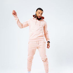 Survêtement de jogging d'entraînement en molleton 100% coton respirant, personnalisable avec logo, haute qualité, vente chaude - Product Image 1