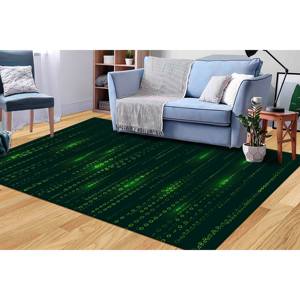 Tapis à code binaire - Tapis imprimé avec motif informatique, tapis à poils doux - Product Image 3