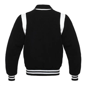 <b>Men's</b> New Fashion Regular Slim Fit Wool Leather Varsity <b>Jacket</b> Bomber <b>Baseball</b> Winter <b>Jacket</b> CollegeBaseballjacket <b>for</b> <b>men</b> - Product Image 6