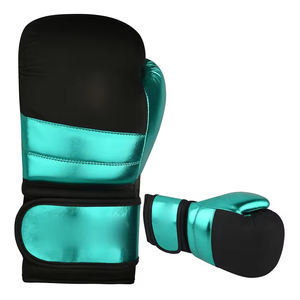 Gants de boxe pour adultes, noirs, 12 oz, gants d'entraînement de boxe en PU, gants de boxe Muay Thai, gants de boxe pour hommes - Product Image 1
