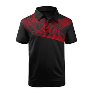 Top Trending Shirt Mejor calidad Slim Fit Quick Dry Impresión completa Casual Wear Style Poliéster Made Polo T-Shirt - Product Image 1