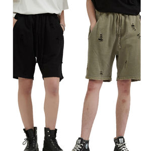 Pantalones cortos de verano Ropa activa en blanco Jogging de secado rápido Vintage Pantalones cortos lavados con ácido hechos a medida de alta calidad - Product Image 6