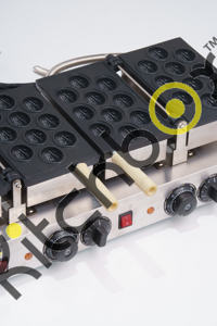 Kitchbox Industrial Commercial Walnut <b>Waffle</b> <b>Maker</b> with Non-Stick Coating Energy Saving Mode <b>1</b>-Year Warranty - Product Image 6