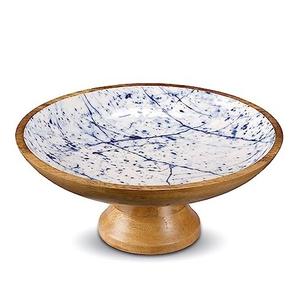 Handmade <b>Mango</b> <b>Wooden</b> Color Fruit <b>Bowl</b> Salad <b>Bowl</b> Manufacturer From India - Product Image 1