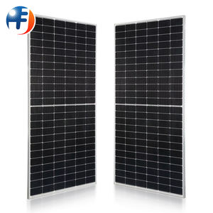 Uso en el hogar Akcome HJT PERC Panel solar de media celda 550W 21.21% Eficiencia Los mejores paneles solares del mundo - Product Image 1